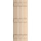 Ekena Millwork Rustic Three Board Spaced Board-n-Batten Smooth Faux Wood Shutters, 17 1/2W x 70H, PR SHUBSS17X70SMPR - alternate 18